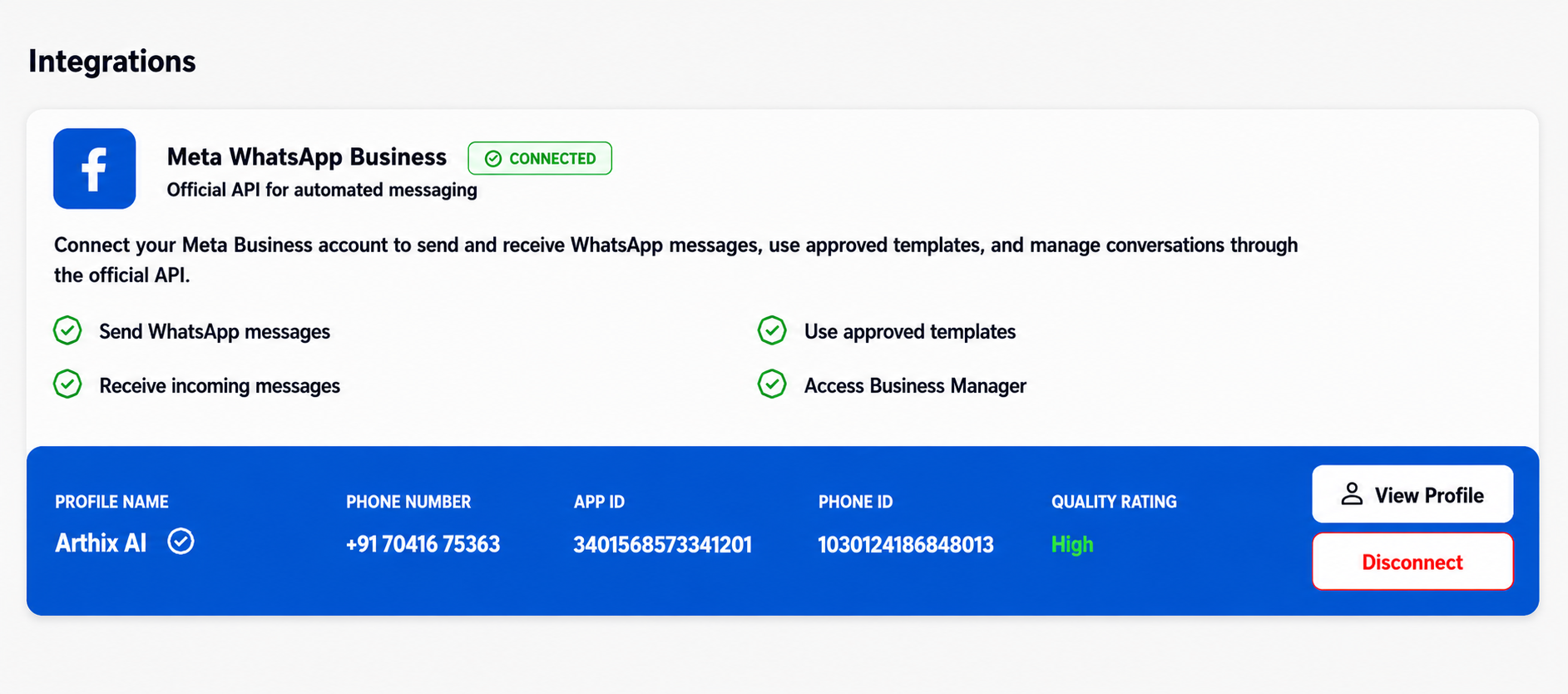 Integrations